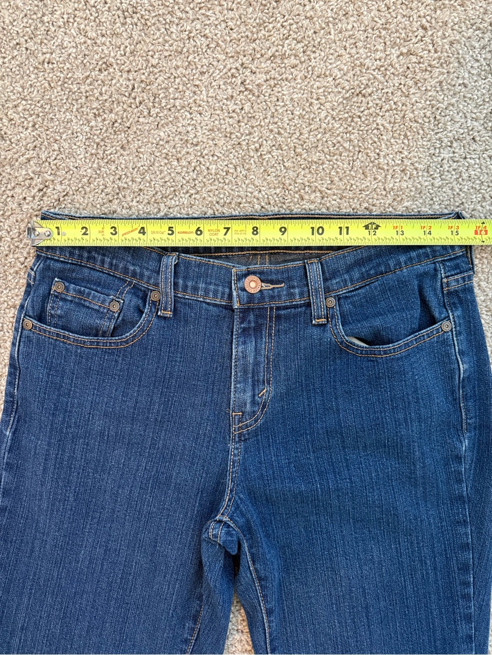 Levi's Women's Dark Blue Flare Jeans - Picture 7 of 10
